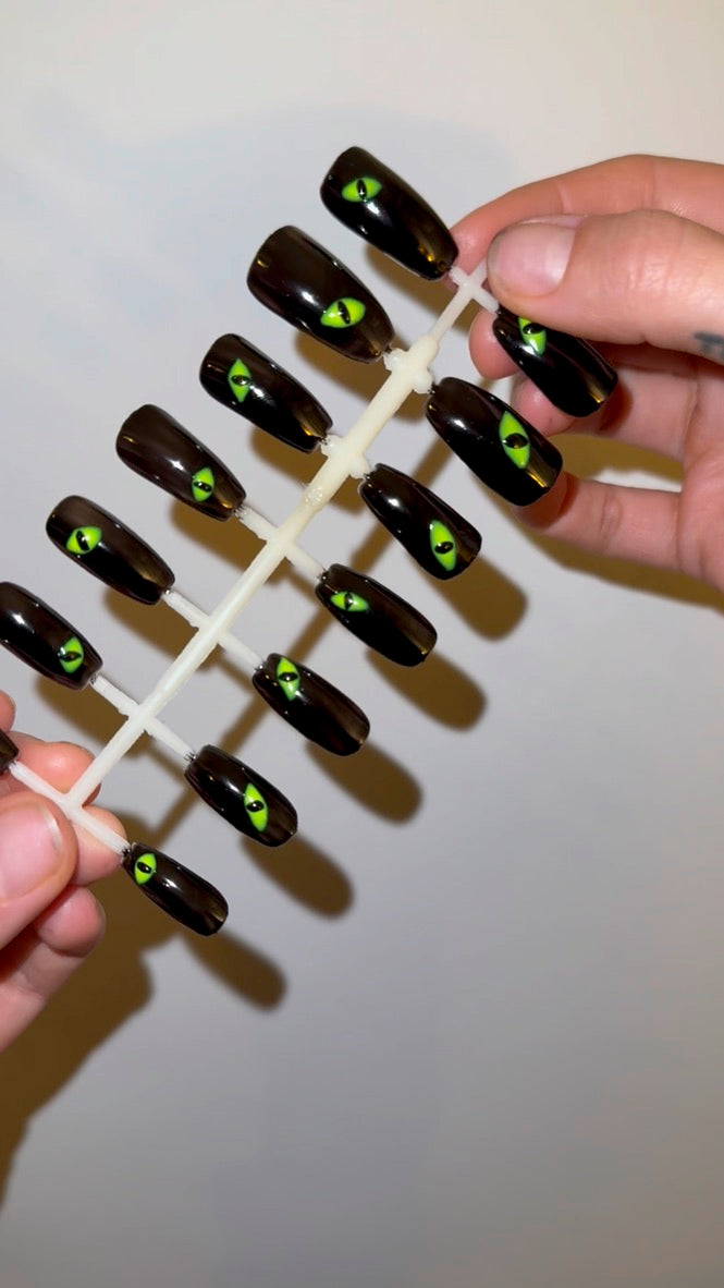 I'M WATCHING YOU BLACK CUSTOM CLAWS