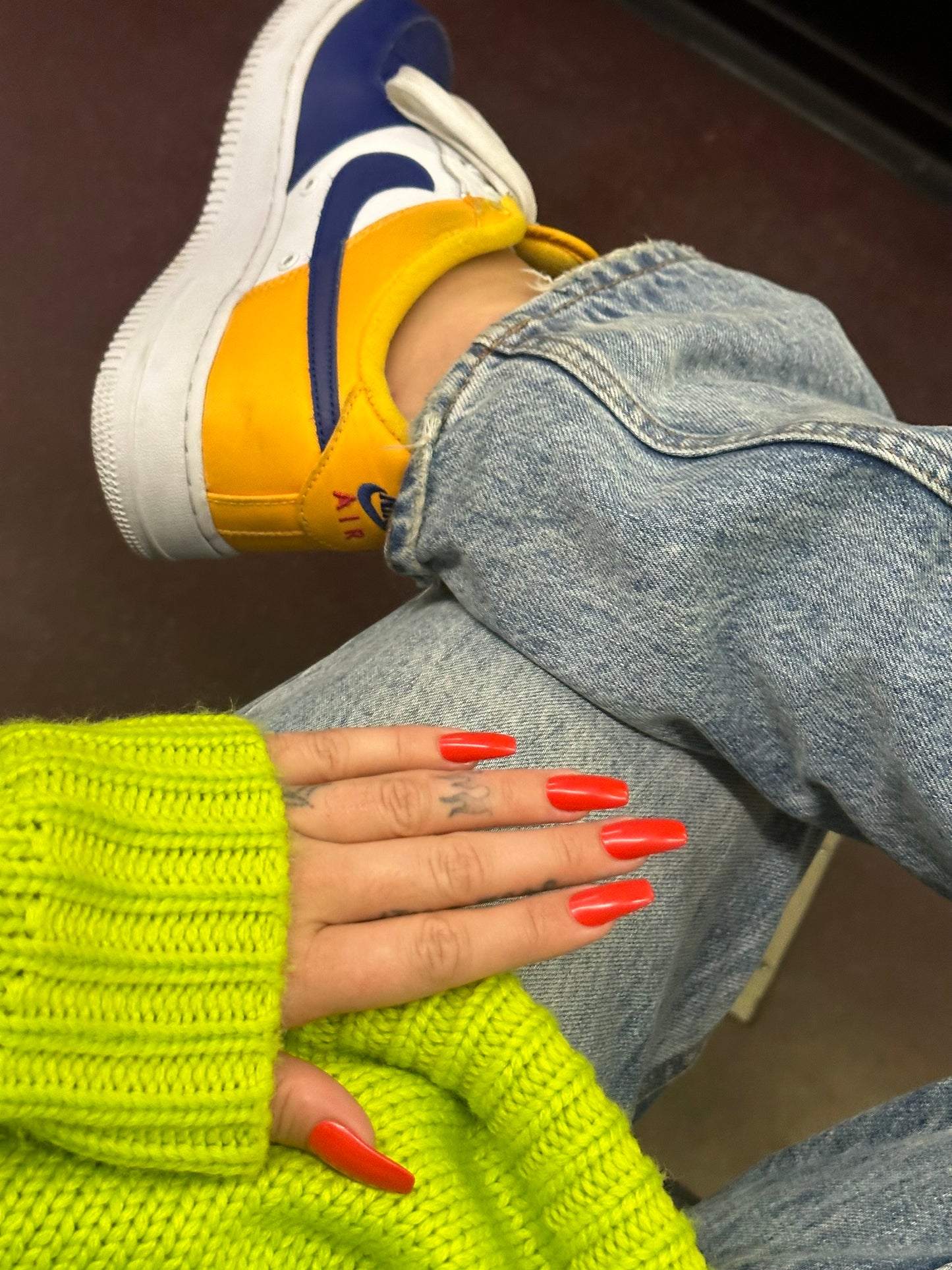 Claws by Tiger Taylor Fuego Red Biodegradable Nails