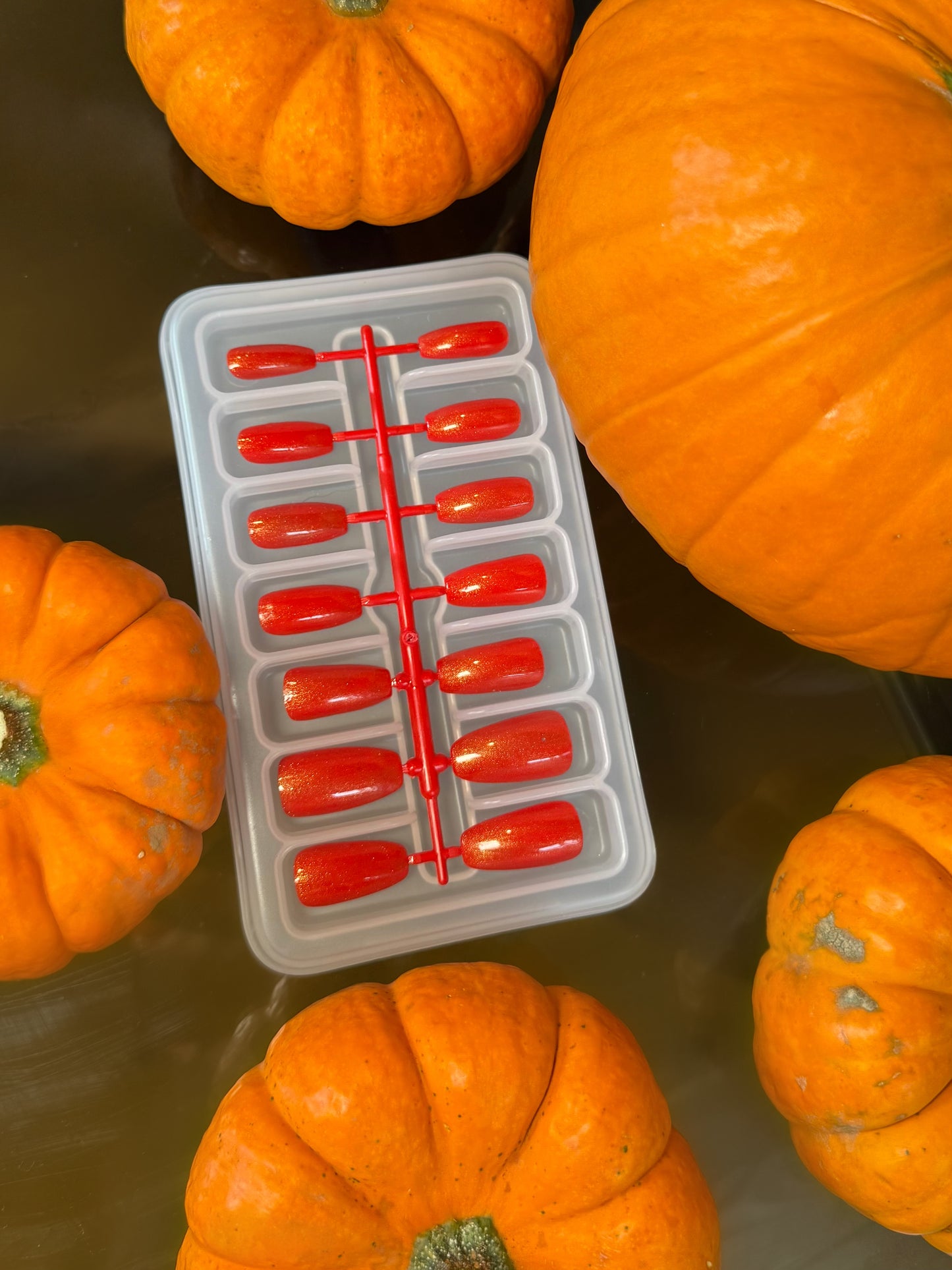 PUMPKIN SPICED CUSTOM CLAWS