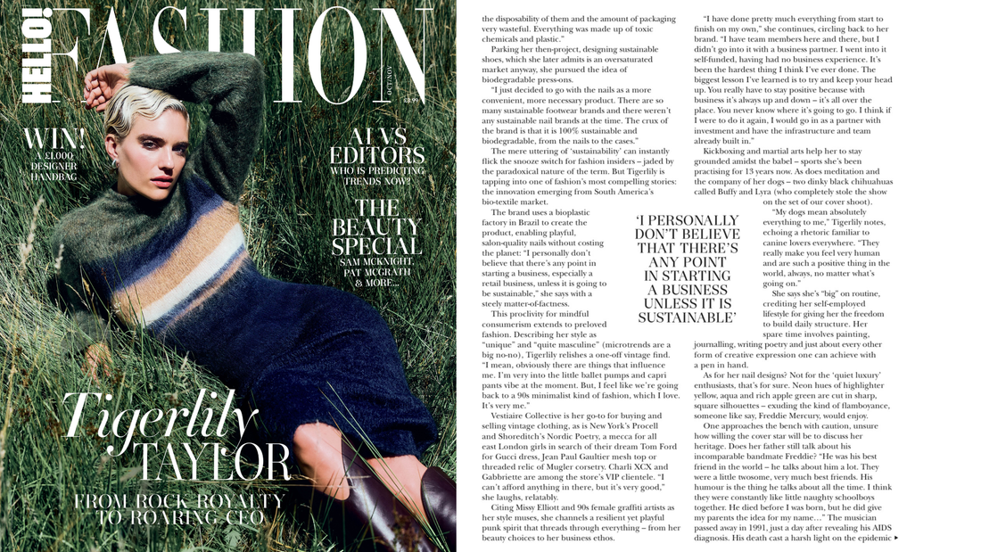 Exclusive: Tigerlily Taylor on nailing the beauty game and what it means to carry a rock 'n' roll legacy