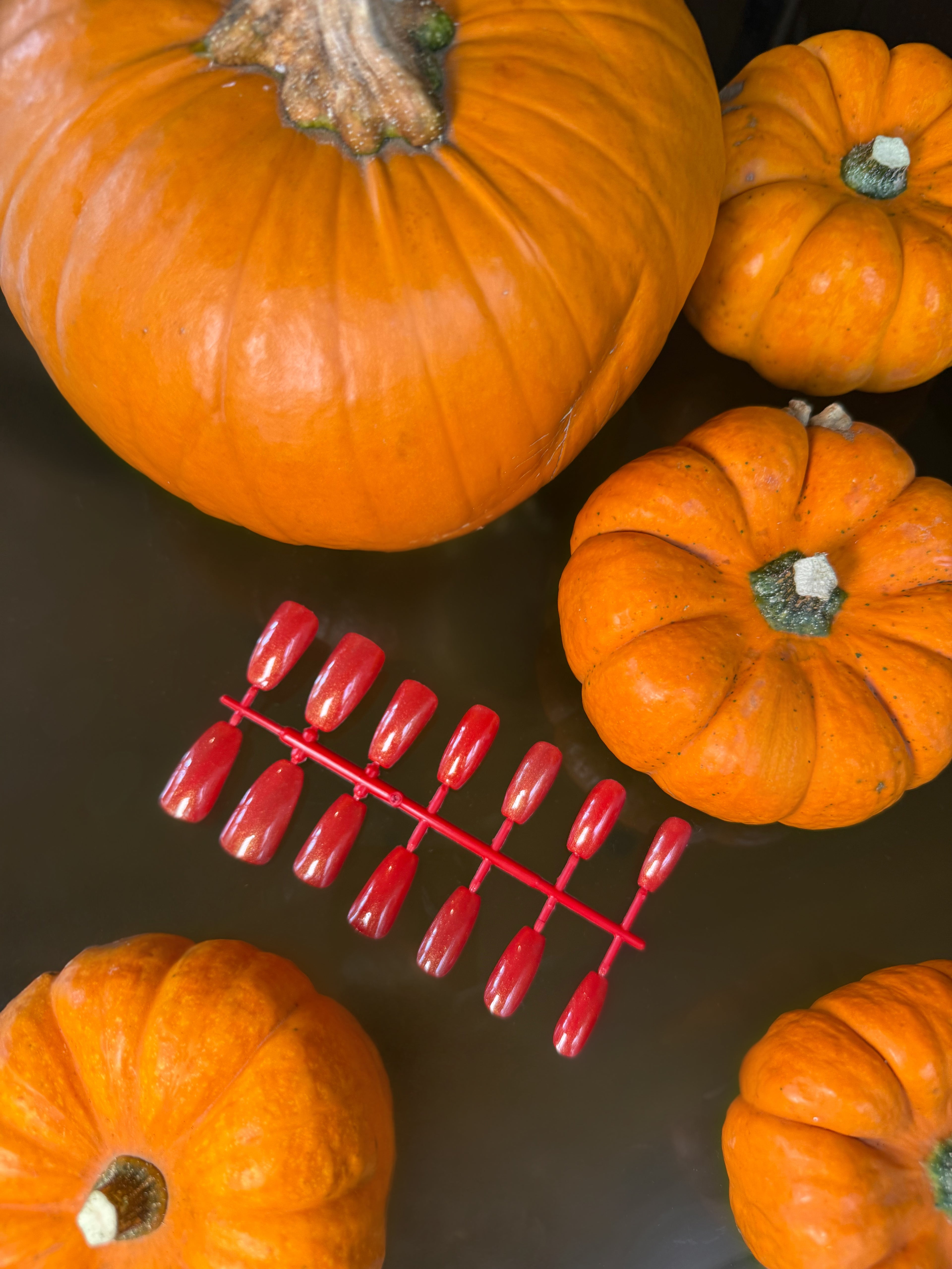 PUMPKIN SPICED CUSTOM CLAWS