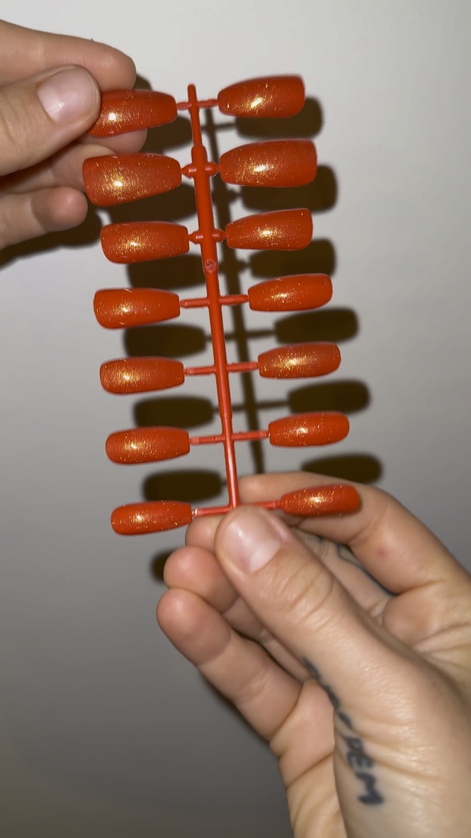 PUMPKIN SPICED CUSTOM CLAWS