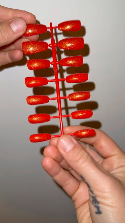 PUMPKIN SPICED CUSTOM CLAWS