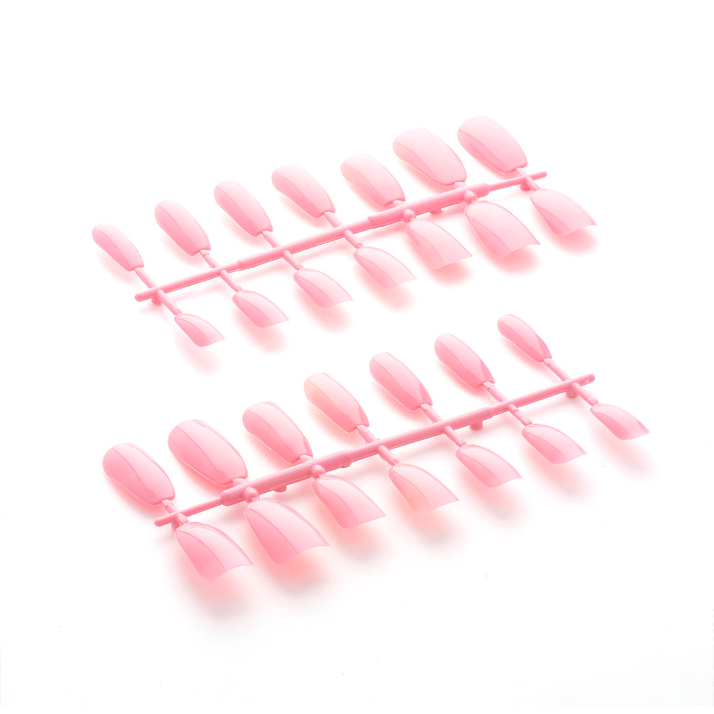 RIO PINK  BIODEGRADEABLE PRESS ON NAILS CLAWS KIT
