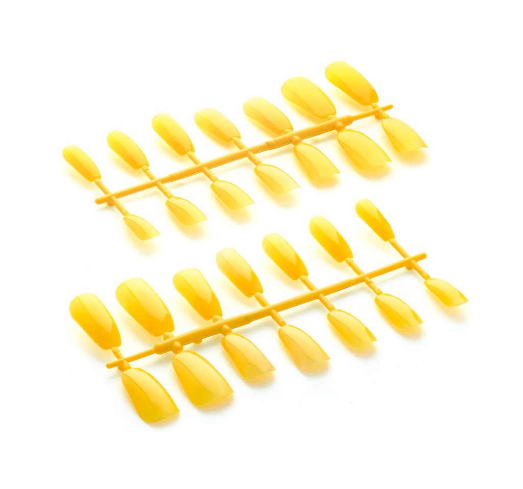 SÃO PAULO YELLOW CLAWS BIODEGRADEABLE PRESS ON NAILS REFILL PACKET
