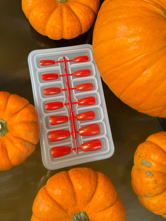 PUMPKIN SPICED CUSTOM CLAWS