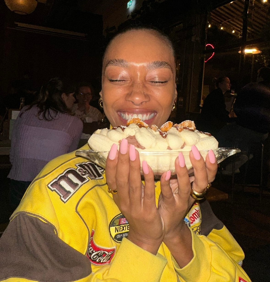 RIO PINK  BIODEGRADEABLE PRESS ON NAILS CLAWS KIT