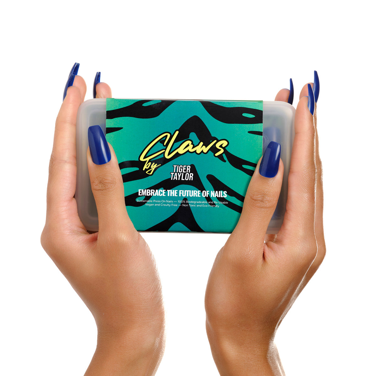 NEW YORK NAVY BIODEGRADEABLE PRESS ON NAILS CLAWS KIT